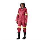 Trade Polycotton Conti Suit - Reflective Arms & Legs - Yellow Tape ALT-11010-R-ALT-11012-R-MOFR45