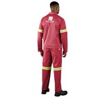 Trade Polycotton Conti Suit - Reflective Arms & Legs - Yellow Tape ALT-11010-R-MOBK1099-LOGO