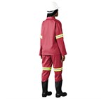 Trade Polycotton Conti Suit - Reflective Arms & Legs - Yellow Tape ALT-11010-R-MOBK12