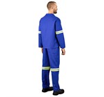 Technician 100% Cotton Conti Suit - Reflective Arms & Legs - Yellow Tape ALT-11031-RB_MOBK1799