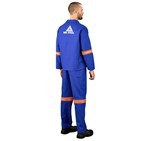 Technician 100% Cotton Conti Suit - Reflective Arms & Legs - Orange Tape ALT-11032-RB-MOBK-01-LOGO