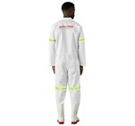 Safety Polycotton Boiler Suit - Reflective Arms & Legs - Yellow Tape ALT-11081-W-MOBK5