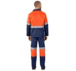 Traffic Premium Two-Tone Hi-Viz Reflective Jacket ALT-1109-O-MOBK1199