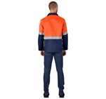 Traffic Premium Two-Tone Hi-Viz Reflective Jacket ALT-1109-O-MOBK199