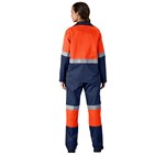 Traffic Premium Two-Tone Hi-Viz Reflective Jacket ALT-1109-O-MOBK202