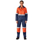 Traffic Premium Two-Tone Hi-Viz Reflective Jacket ALT-1109-O-MOFR117