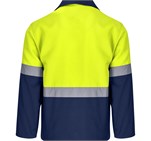 Traffic Premium Two-Tone Hi-Viz Reflective Jacket Yellow