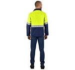 Traffic Premium Two-Tone Hi-Viz Reflective Jacket ALT-1109-Y-MOBK299