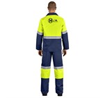 Traffic Premium Two-Tone Hi-Viz Reflective Jacket ALT-1109-Y-MOBK499-LOGO