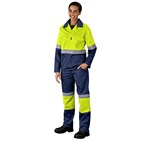 Traffic Premium Two-Tone Hi-Viz Reflective Jacket ALT-1109-Y-MOFR124