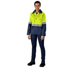 Traffic Premium Two-Tone Hi-Viz Reflective Jacket ALT-1109-Y-MOFR126