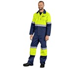 Traffic Premium Two-Tone Hi-Viz Reflective Jacket ALT-1109-Y-MOFR2999-LOGO