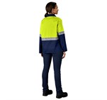 Traffic Premium Two-Tone Hi-Viz Reflective Jacket ALT-1109-Y_MOBK209