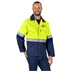 Traffic Premium Two-Tone Hi-Viz Reflective Jacket