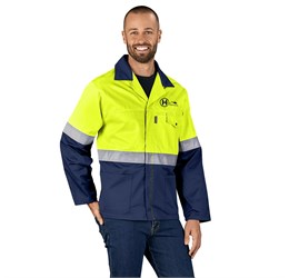 Traffic Premium Two-Tone Hi-Viz Reflective Jacket