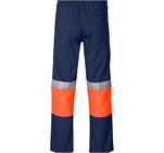 Traffic Premium Two-Tone Hi-Viz Reflective Pants Orange