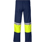 Traffic Premium Two-Tone Hi-Viz Reflective Pants Yellow