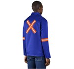 Site Premium Polycotton Jacket - Reflective Arms & Back - Orange Tape