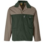 Site Premium Two-Tone Polycotton Jacket Khaki