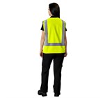 Direction En4 Hi-Viz Reflective Full Zip Vest ALT-1201-Y-MOBK5