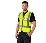 Direction En4 Hi-Viz Reflective Full Zip Vest