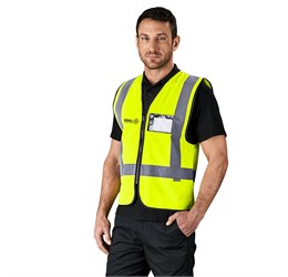 Direction En4 Hi-Viz Reflective Full Zip Vest