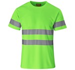 Construction Hi-Viz Reflective T-Shirt Lime