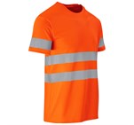 Construction Hi-Viz Reflective T-Shirt Orange