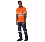 Construction Hi-Viz Reflective T-Shirt ALT-1301-O_MOFR19-LOGO