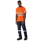 Construction Hi-Viz Reflective T-Shirt ALT-1301-O_MOFR19