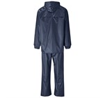 Weather Polyester/PVC Rainsuit - Navy ALT-1600-N-GHBK