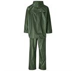 Weather Polyester/PVC Rainsuit - Olive ALT-1600-OL-GHBK