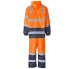 Torrent Two-Tone Hi-Viz Ref Polyester/PVC Rainsuit - Orange ALT-1602-O-GHBK