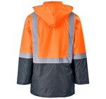 Hazard Padded Two-Tone Hi-Viz Reflective Jacket Orange