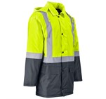 Hazard Padded Two-Tone Hi-Viz Reflective Jacket Yellow