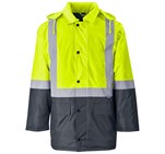 Hazard Padded Two-Tone Hi-Viz Reflective Jacket Yellow