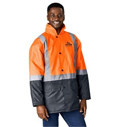 Hazard Padded Two-Tone Hi-Viz Reflective Jacket