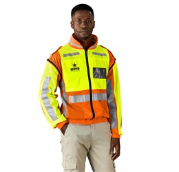 Metro Two-Tone Hi-Viz Reflective Zip-Off Jacket