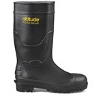 Power Gumboot Steel Toe Cap Black