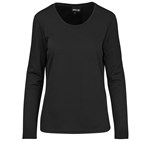 Ladies Long Sleeve All Star T-Shirt Black