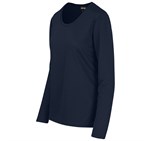 Ladies Long Sleeve All Star T-Shirt Navy