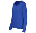 Ladies Long Sleeve All Star T-Shirt Royal Blue