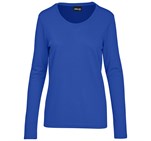 Ladies Long Sleeve All Star T-Shirt Royal Blue