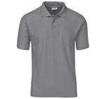 Kids Basic Pique Golf Shirt Grey