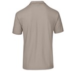 Mens Basic Pique Golf Shirt Stone