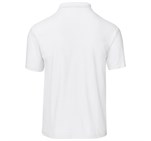 Mens Basic Pique Golf Shirt White