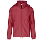 Unisex Cameroon Rain Jacket Red