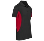 Mens Championship Golf Shirt Black Red