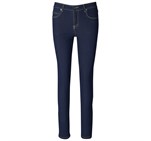 Ladies Fashion Denim Jeans Dark Blue