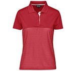 Ladies Maestro Golf Shirt Red